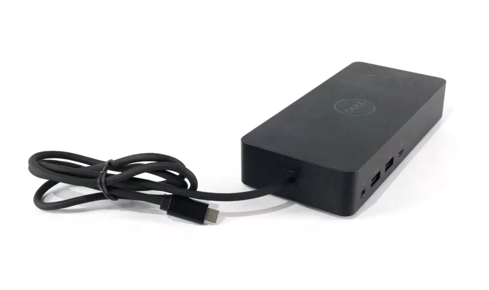 Dell D6000 Laptop Docking Station USB-C Universal M4TJG 0M4TJG w/ 130w PSU ! rs - Image 4 of 4