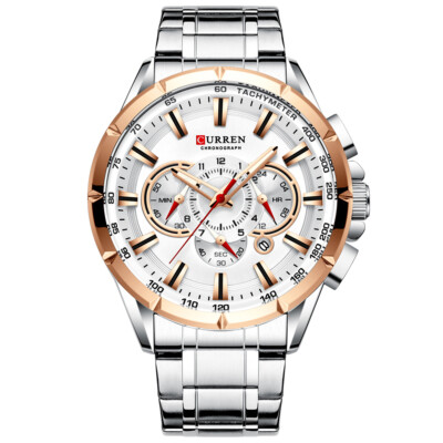 CITIZEN クロノグラフ 腕時計 8363 Watch for Male Men Man Wristwatch Watches with Stainless Z2U2