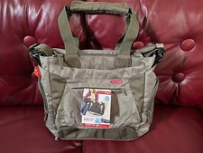 Skip Hop Baby Bento Meal-to-Go Diaper Tote Messenger Bag, Olive NWT