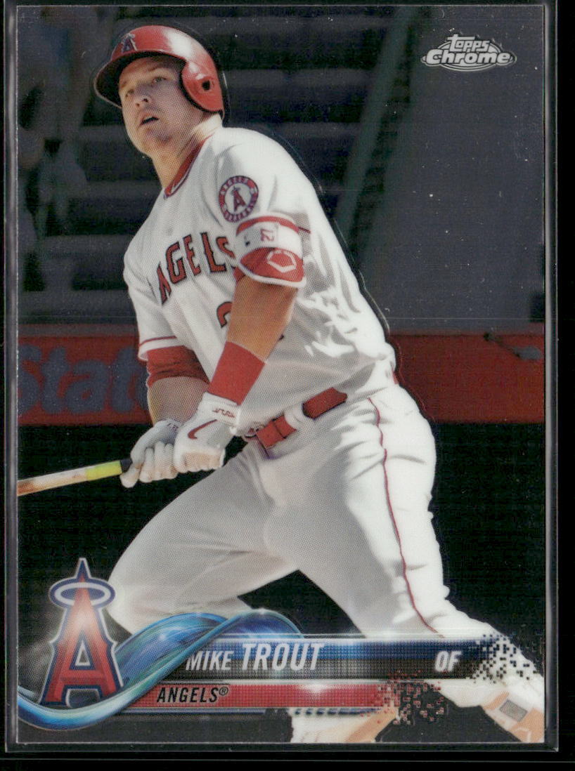 2018 Topps Chrome #100 Mike Trout