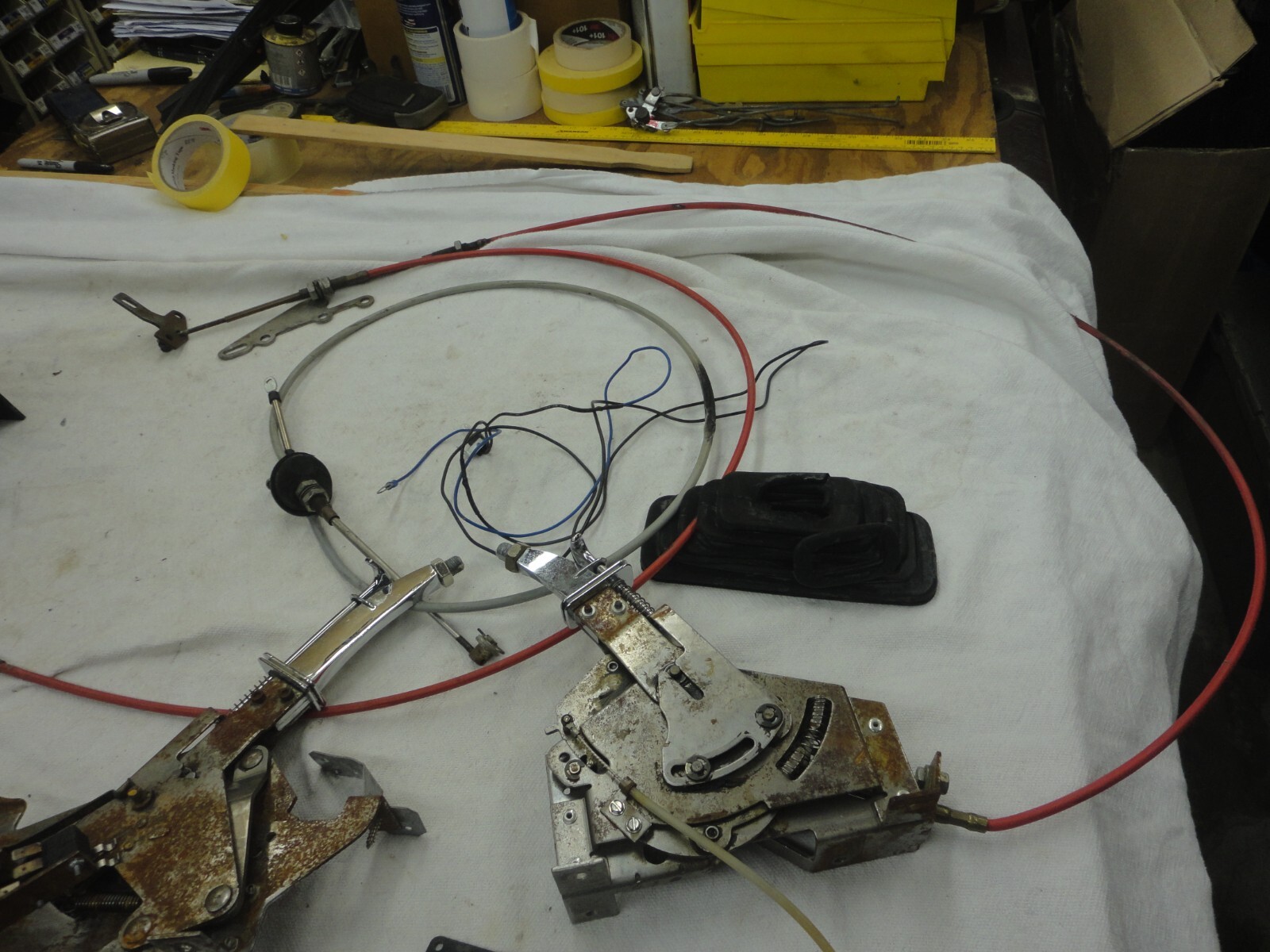 LOT OF 4 SHIFTERS,  Hurst Pro Matic ,  B&M Z-Gate Automatic , 2 OTHER NO NAME