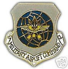 USAF AIR FORCE MILITARY AIRLIFT COMMAND LARGE  PIN