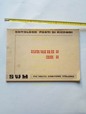 SWM 50 Silver Vase Cross  1977 catalogo ricambi TELAIO originale FRAME Catalogue