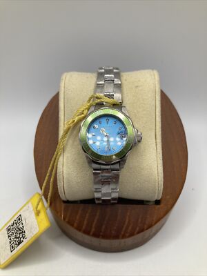Invicta Ladies 25mm Watch Pro Diver Silver Tone Blue Dial 11438 - New RUNS
