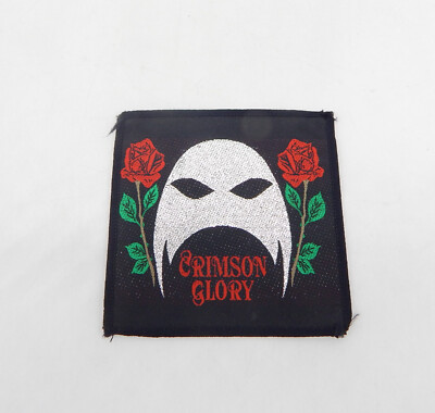 Crimson Glory Patch Aufnäher - ca. 8,5 x 9 cm- vintage - Unbenutzt