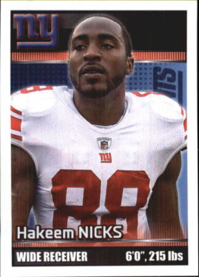 B0816- 2012 Panini Stickers FB #s 251-494 +Rookies -You Pick- 15+ FREE US SHIP