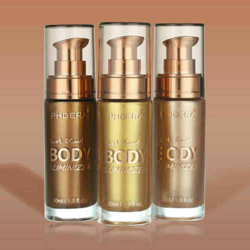 PHOERA BODY LUMINIZER BRONZER TAN GLOSS MAKEUP FACE SHIMMER MOISTURIZE UK - Picture 3 of 6