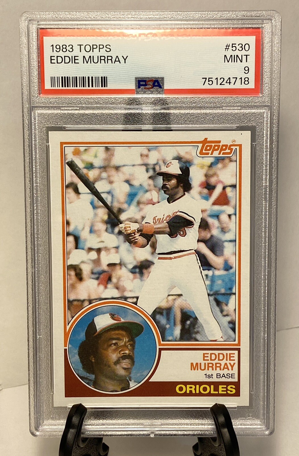 1983 Topps - Eddie Murray #530 - PSA 9 / Pop: 221