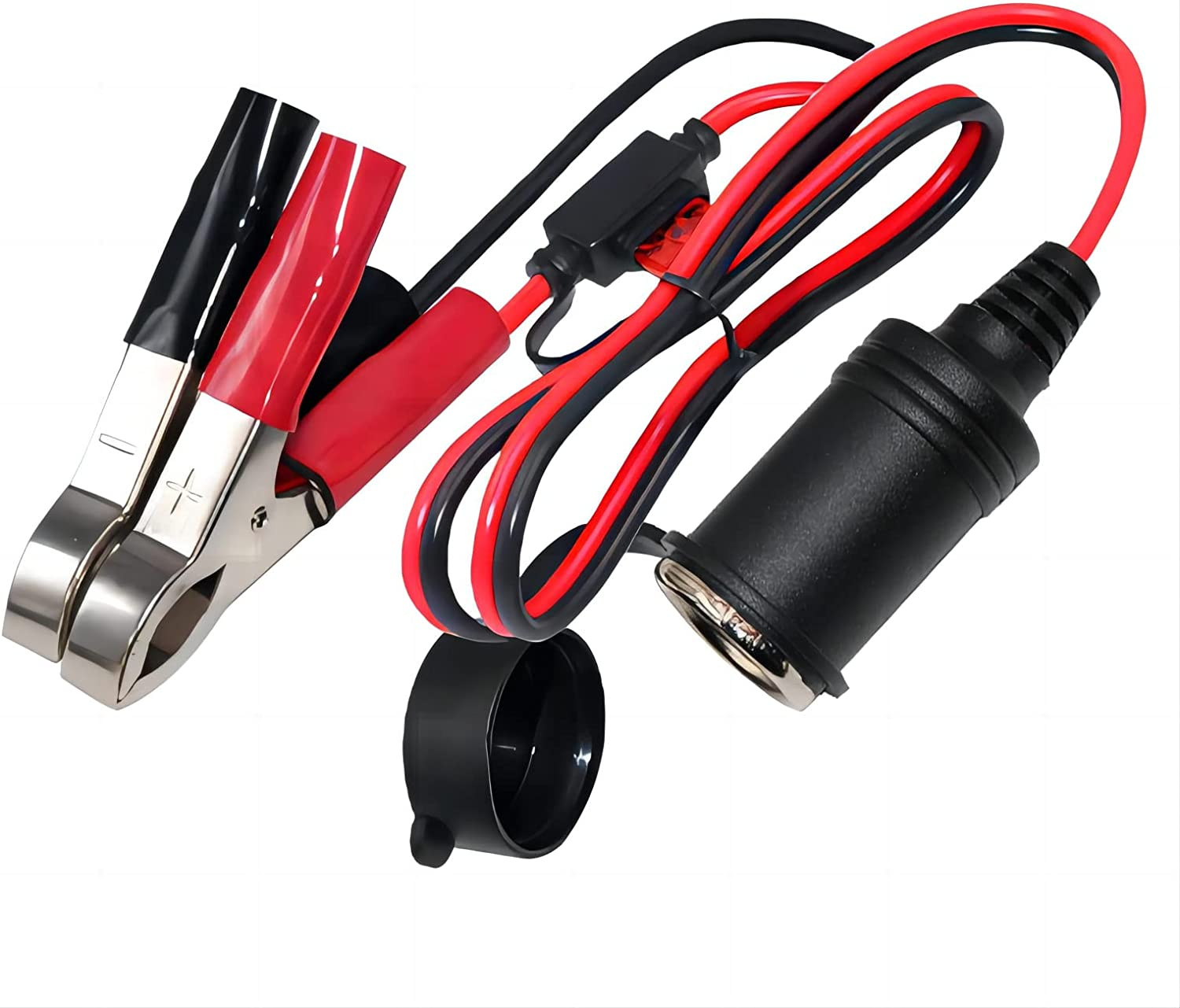 Battery Adapter Female Cigarette Lighter Socket To12v Battery