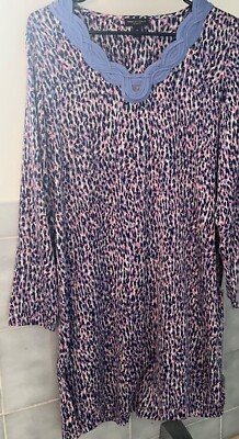 Dana Buchman Intimates Serene Luxury Missy Sleep   Lounge Gown Small NWT. Light.