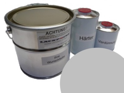 1 Liter Set 2K Autolack für Opel 474 Casablancaweiß kein Klarlack Tuning Calibr