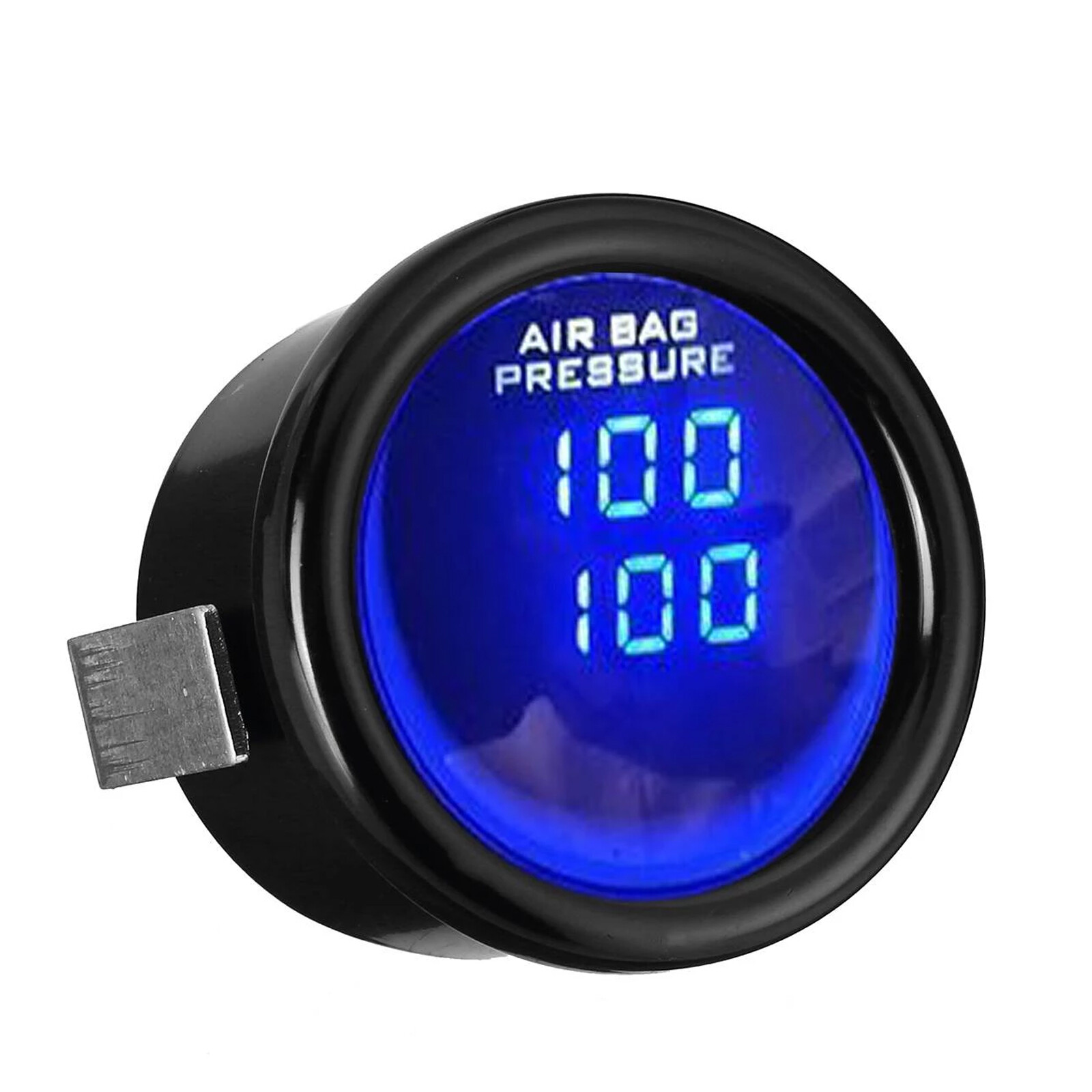 Dual Display Air Pressure Guage LED Digital Air Suspension Gauge 0