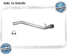 Endrohr für Mazda 3 I BK 2.0 110KW Fließheck Stufenheck Auspuff Schelle