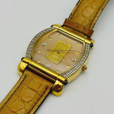 時計 CREDIT SUISSE GOLD INGOT WATCH Gold Bullion Credit Suisse Ingot Watch Sold At Auction