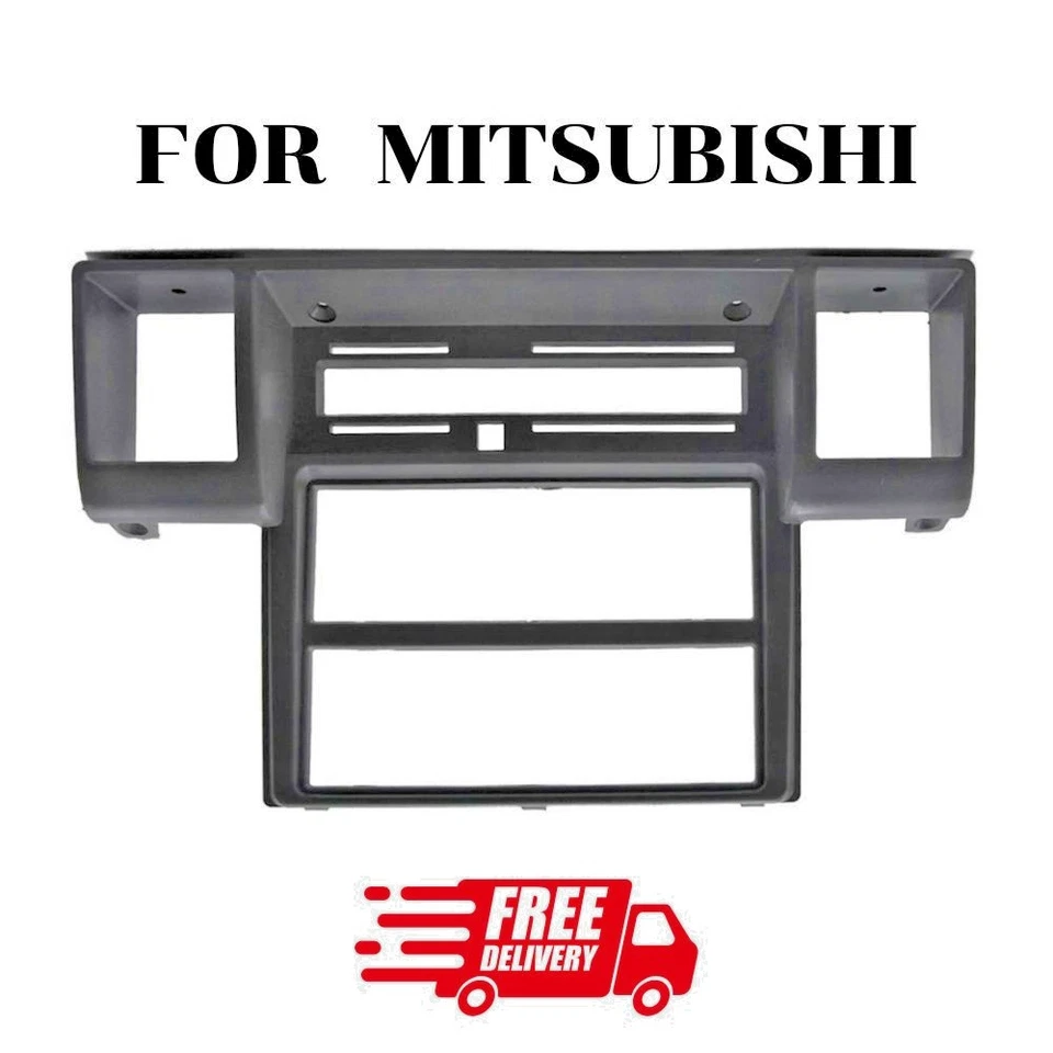 Ventilación de marco de ventilación de radio de aire gris para camioneta Mitsubishi Mighty Max L200 1995 Foto 2 de 4