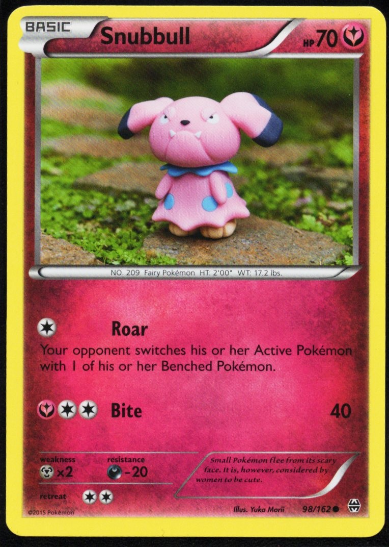 Snubbull 98/162 Common XY BREAKthrough Pokemon Lightly Played