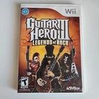 Guitar Hero 3 III Legends Of Rock (Nintendo Wii, 2006) - NOT FOR RESALE CIB