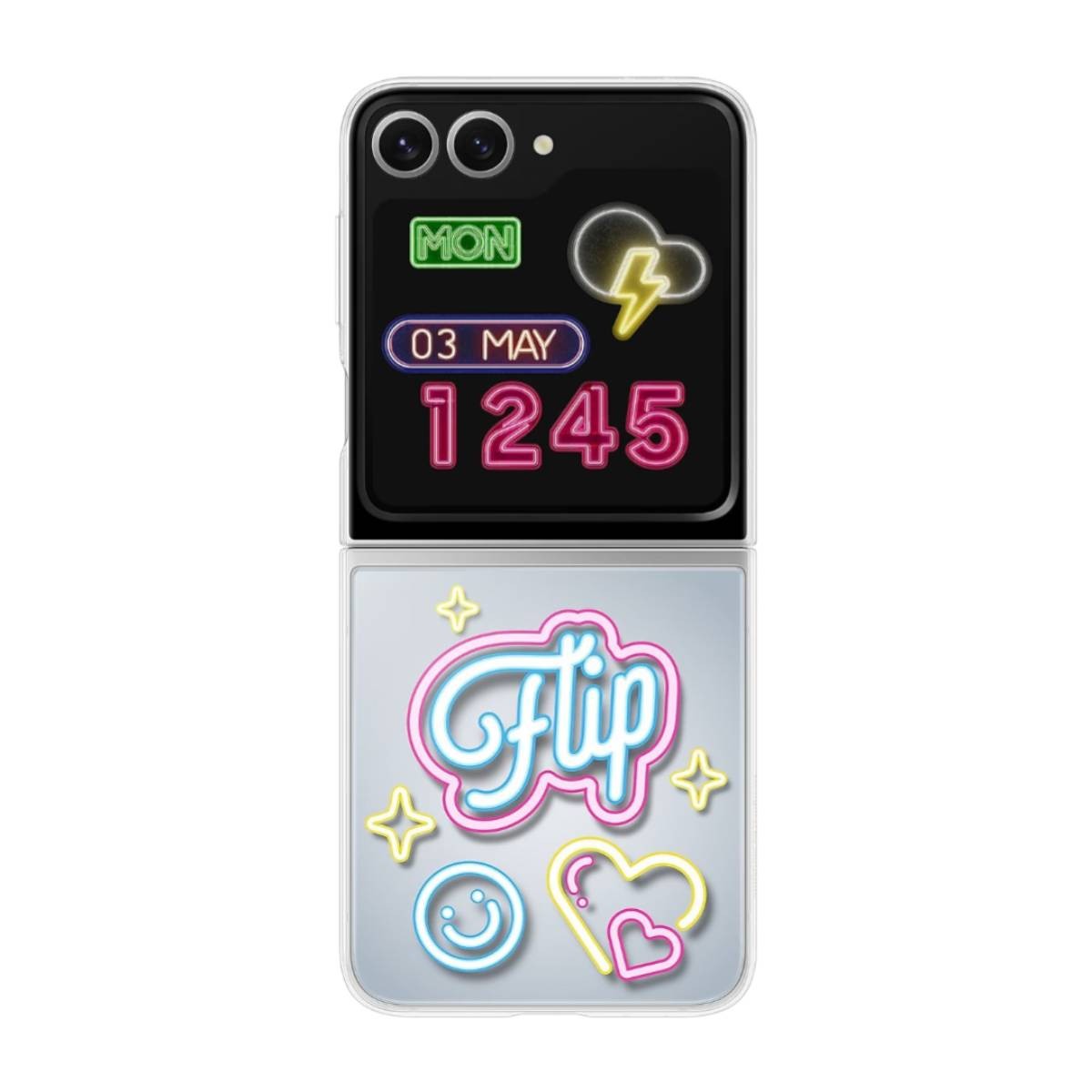 Coque Galaxy Z Flip 6 Samsung FlipSuit transparente évitez les rayures sans masquer le design