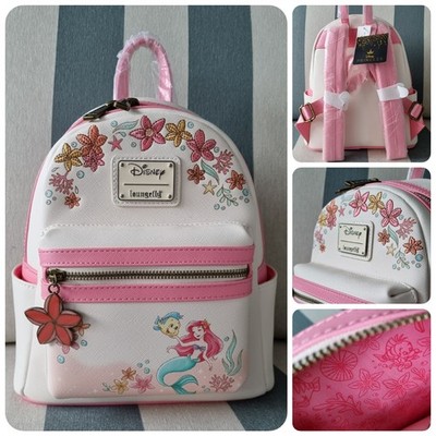 Loungefly BoxLunch Exclusive Arielle Floral Rucksack   NEU  
