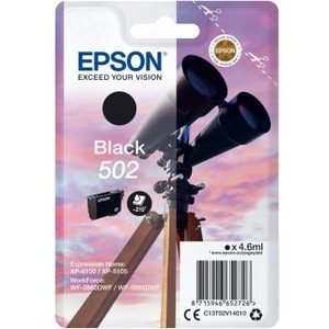 Genuine Epson 502, Binoculars Black Ink Cartridge, T02V1, (C13T02V14010) - Image 8