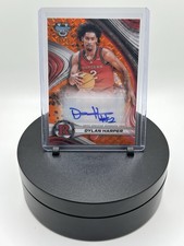 2024-25 Bowman's Best U Dylan Harper Orange Geometric Refractor Auto /25