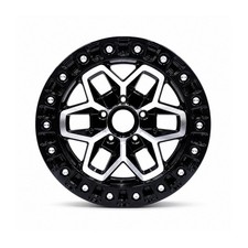 One 18 Inch Black Alloy Wheel Rim 18x9 6x139.7 6lug 0et 106.1cb Direct Fit Ln