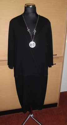 RIANI edles schwarzes Kleid Gr.46 Top Zustand