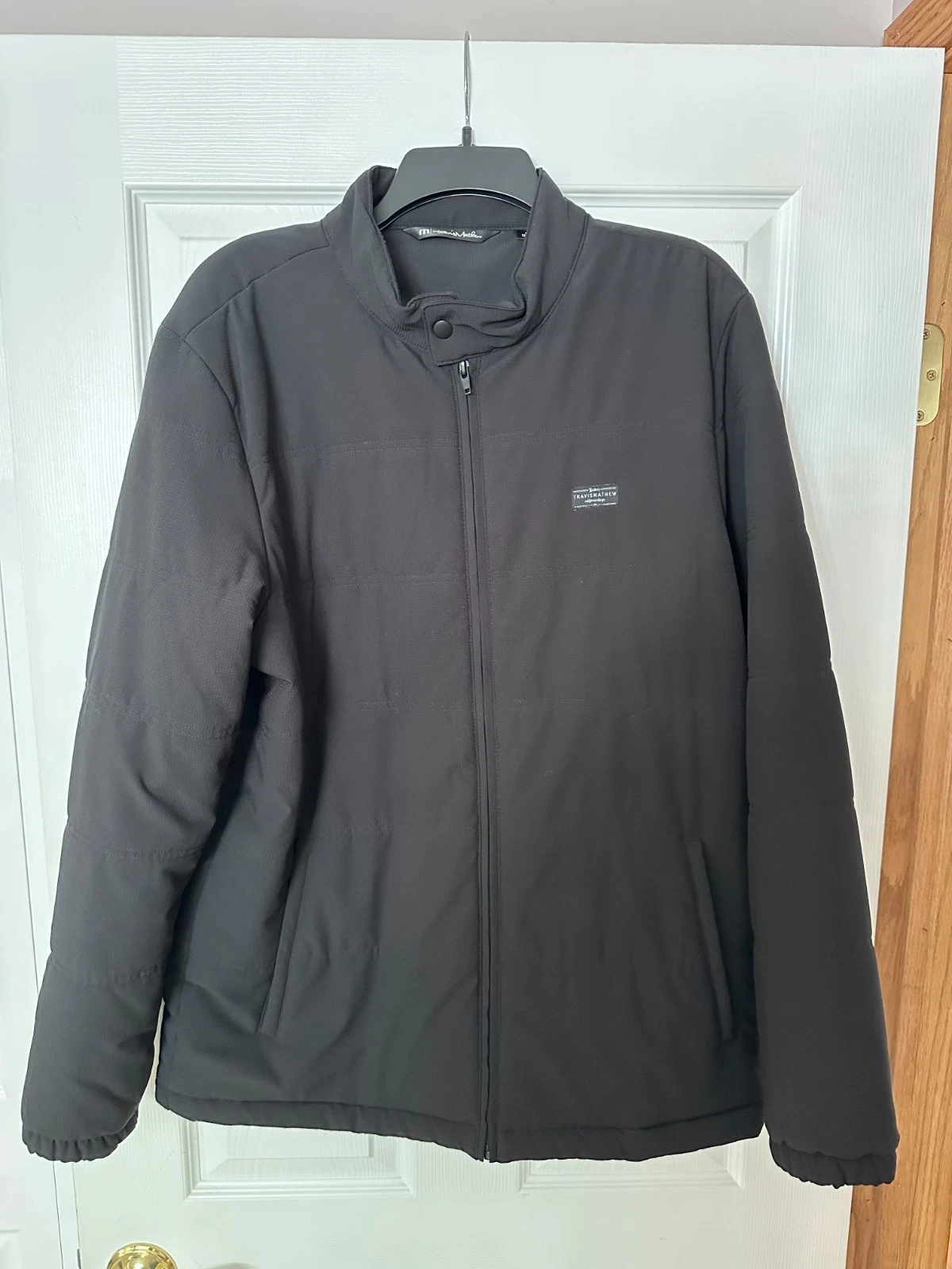 Travismathew Interlude Puffer Jacket, Black, Sz. L, Originally $189