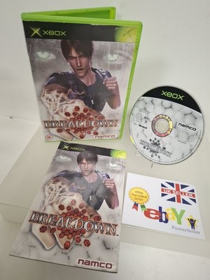 Breakdown Original Xbox Spiel Mit Handbuch Sauber Disc Getestet Uk Pal 