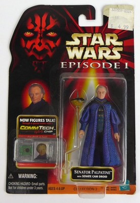 Star Wars (US) Figur NEU -- SENATOR PALPATINE -- Episode 1 - Kenner
