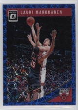 2018-19 Panini Donruss Optic Blue Velocity Prizm Lauri Markkanen #88 2r8