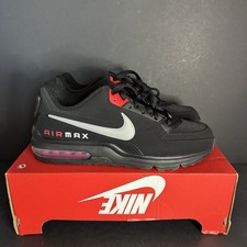 Nike Air Max LTD 3 Black University Red Smoke Grey Nby CW2649-001 Sz 9.5 Men's