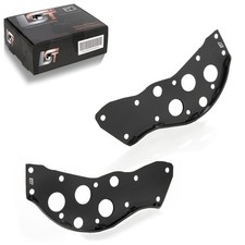 Kit 2x Rinforzo Lamiera Saldata Attacco Ammortizzatore Assale Posteriore per VW T4 Camper