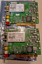  2 Hauppauge WinTV 26552 PCI TV Tuner Cards NTSC-J Analog Capture Coaxial RCA