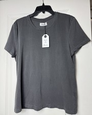 Rowan Los Angeles Crew Neck T-Shirt Black Made USA New Women’s Large