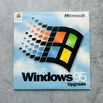 Microsoft Windows 95 Upgrade Disc For Windows Users CD-ROM  w/ Product Key