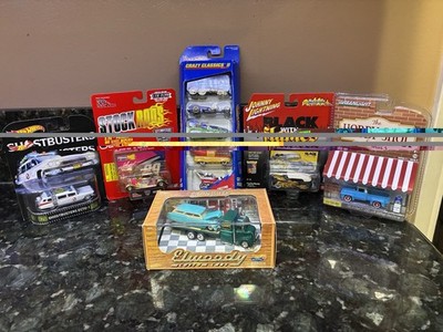Mixed Die Cast Hot Wheels GreenLight Johnny Lightning 1:64 Lot Ecto-1 1954 F-100