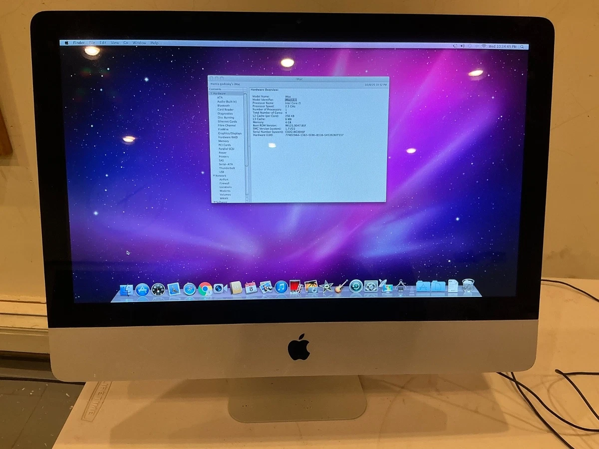 Apple iMac Mac OS X 10.6, Snow Leopard Apple All-in-Ones-In - One