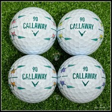 4 Callaway 2026 APRIL MAJOR: MASTERS Chrome Tour Golf Balls 1 of each Design