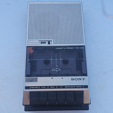 Sony TCM-838 Cassette-Corder Desktop Voice Recorder w/ Tape Counter