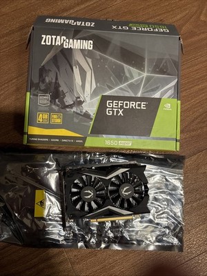 Zotac GeForce GTX 1650 Super 4GB GDDR6 Graphics Card 288-IN583-200Z8