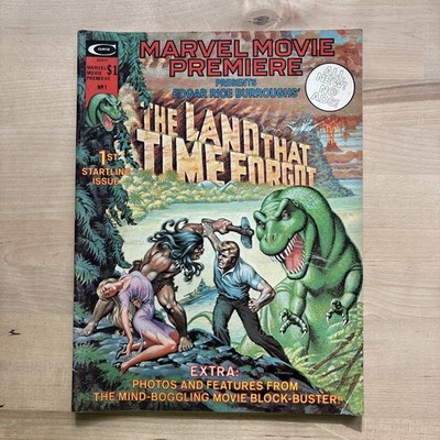 Marvel Movie Premiere #1 1975 Marvel Magazine Comic Land That Time Forgot Curtis