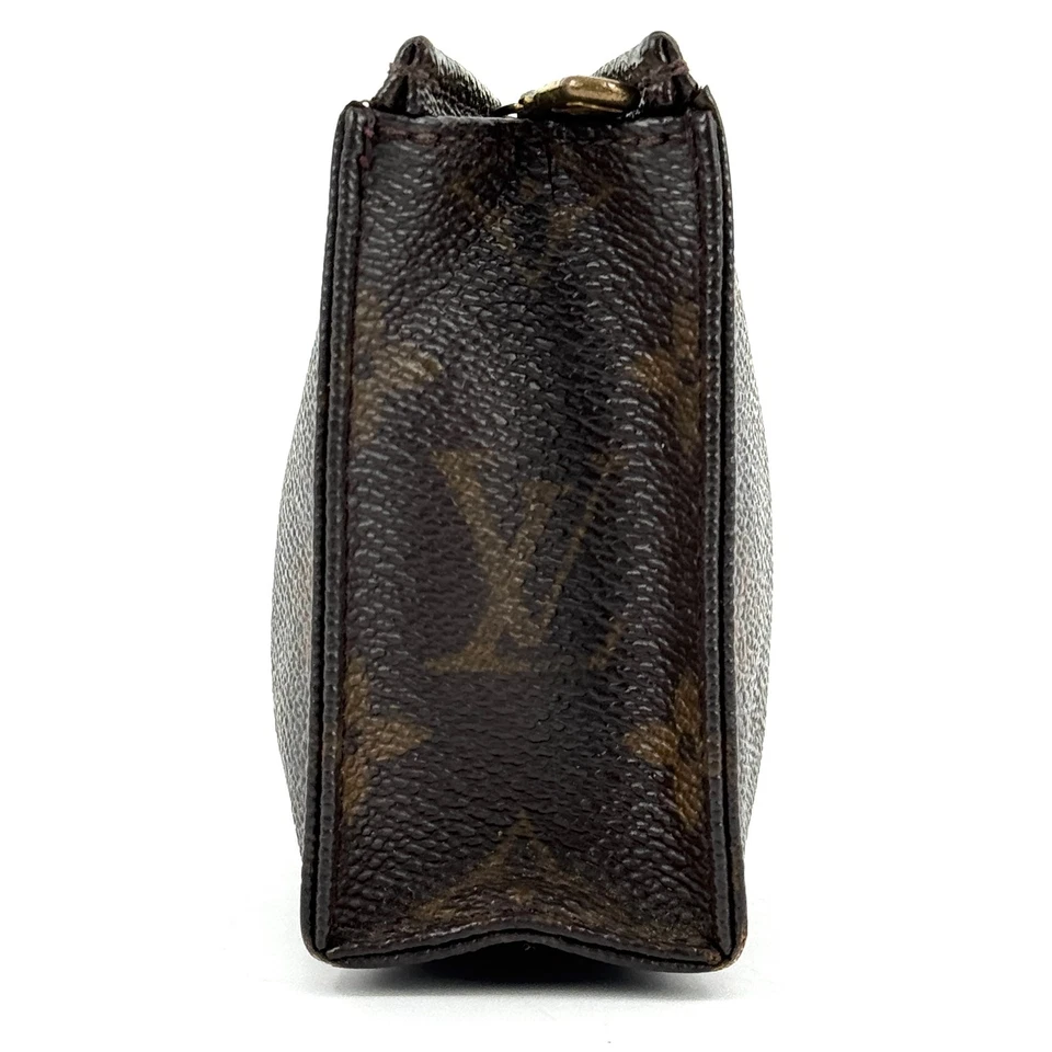 Louis-vuitton Bolso de Mano Bolsa de Cosméticos M47546 Poche Toilette 15 Auténtico Foto 4 de 4