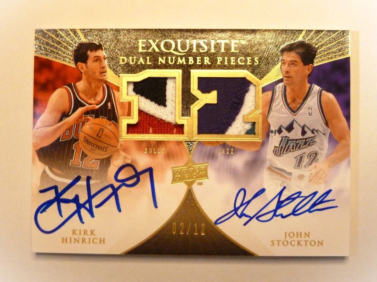 Upper Deck John Stockton Basketball Autographed Sports Trading 