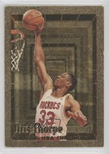 1994-95 Topps Embossed NBA Champions Golden Idol Otis Thorpe #39 a9t
