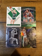 Modern Larry Bird Lot Of 4 Hall Of Fame Boston Celtics
