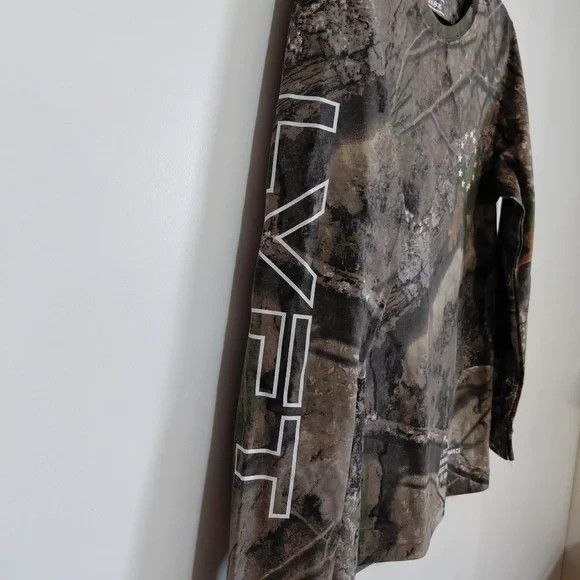 New LVFT Tree Camo Long Sleeve Shirt Small Men image 5