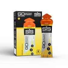 Science in Sport | GO Isotonic Energy Gel | 22g Carbs | 87cal | 60ml | 6 Pack