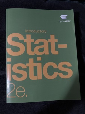Introductory Statistics 2E OpenStax Used Great Condition Paperbook