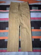 VTG 70s Wrangler Perm Press Green Pants 28x27.5